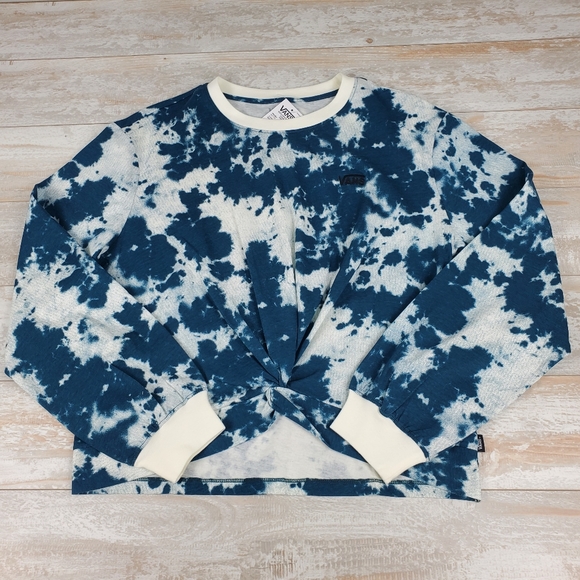 Vans Tops - Vans Printed Knotty Tie Dye LS